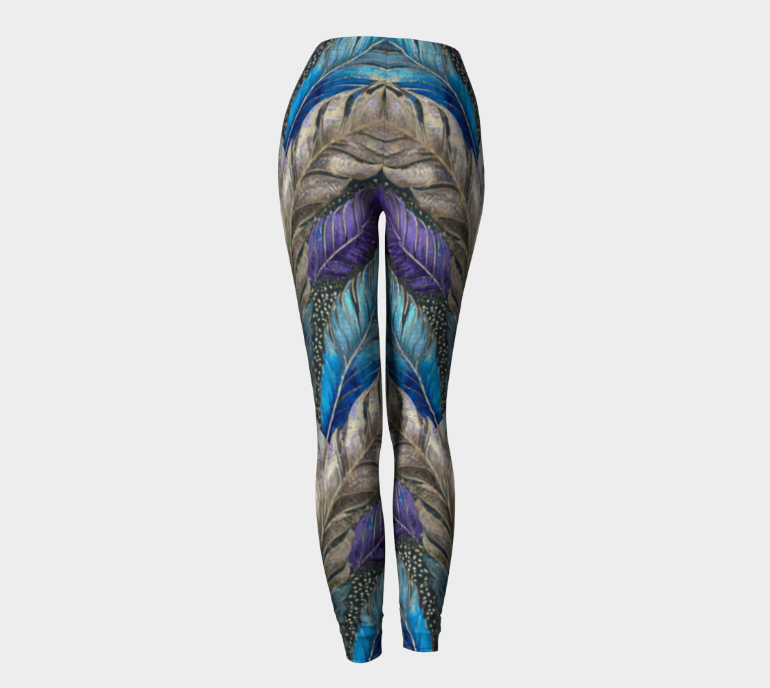 SHS Boutique Feather Leggings