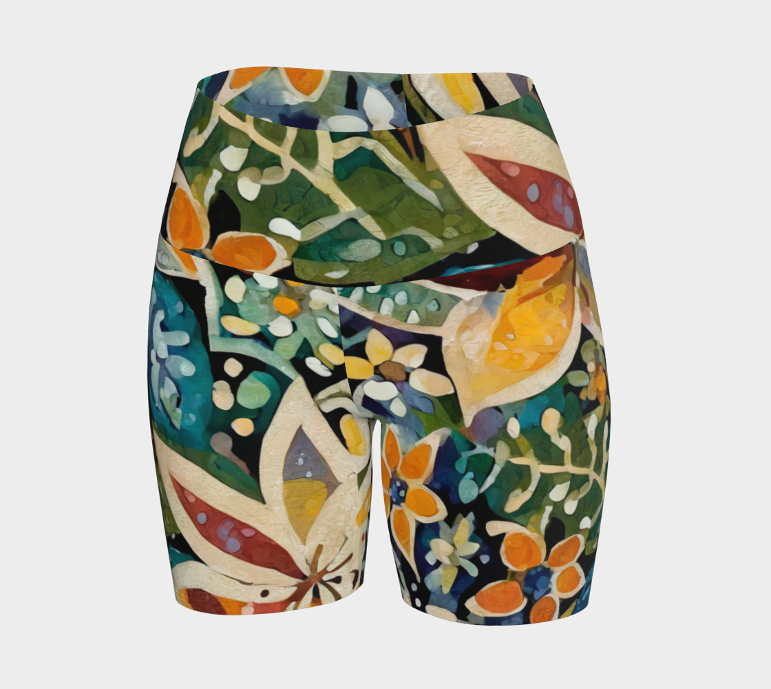 SHS Boutique Ditsy Flowers Yoga Shorts