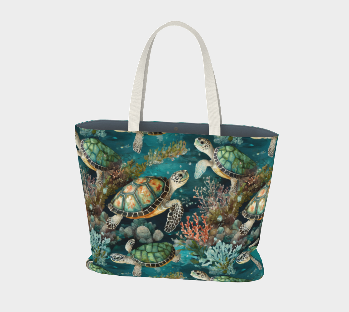 SHS Boutique Large Turtle Tote