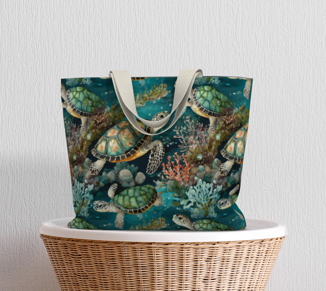 SHS Boutique Large Turtle Tote