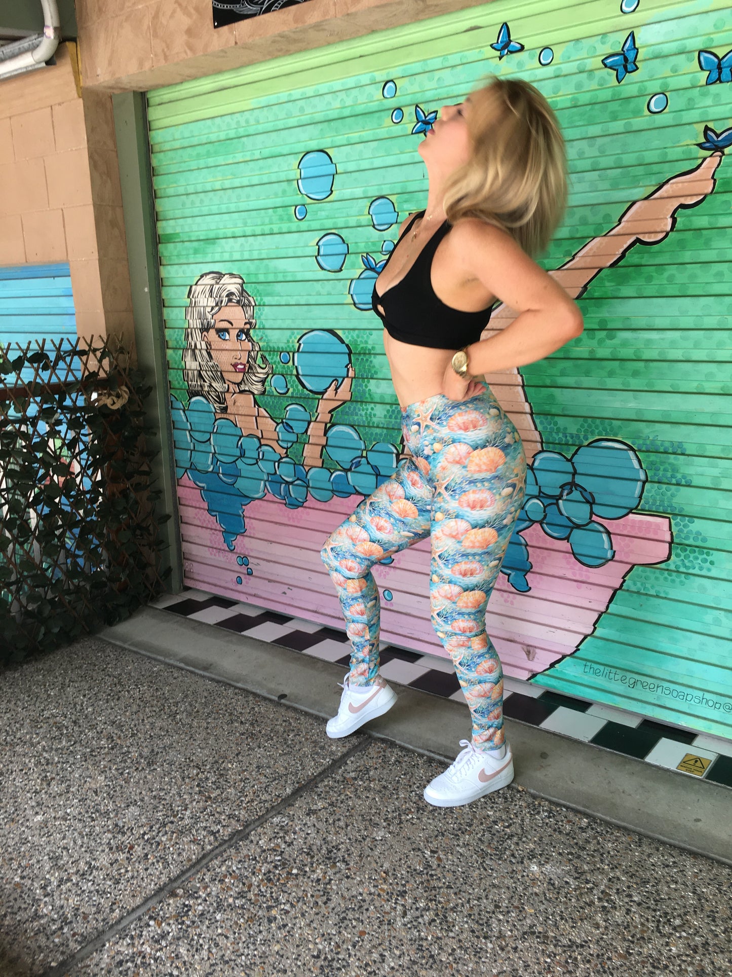 SHS Boutique Seascape Leggings