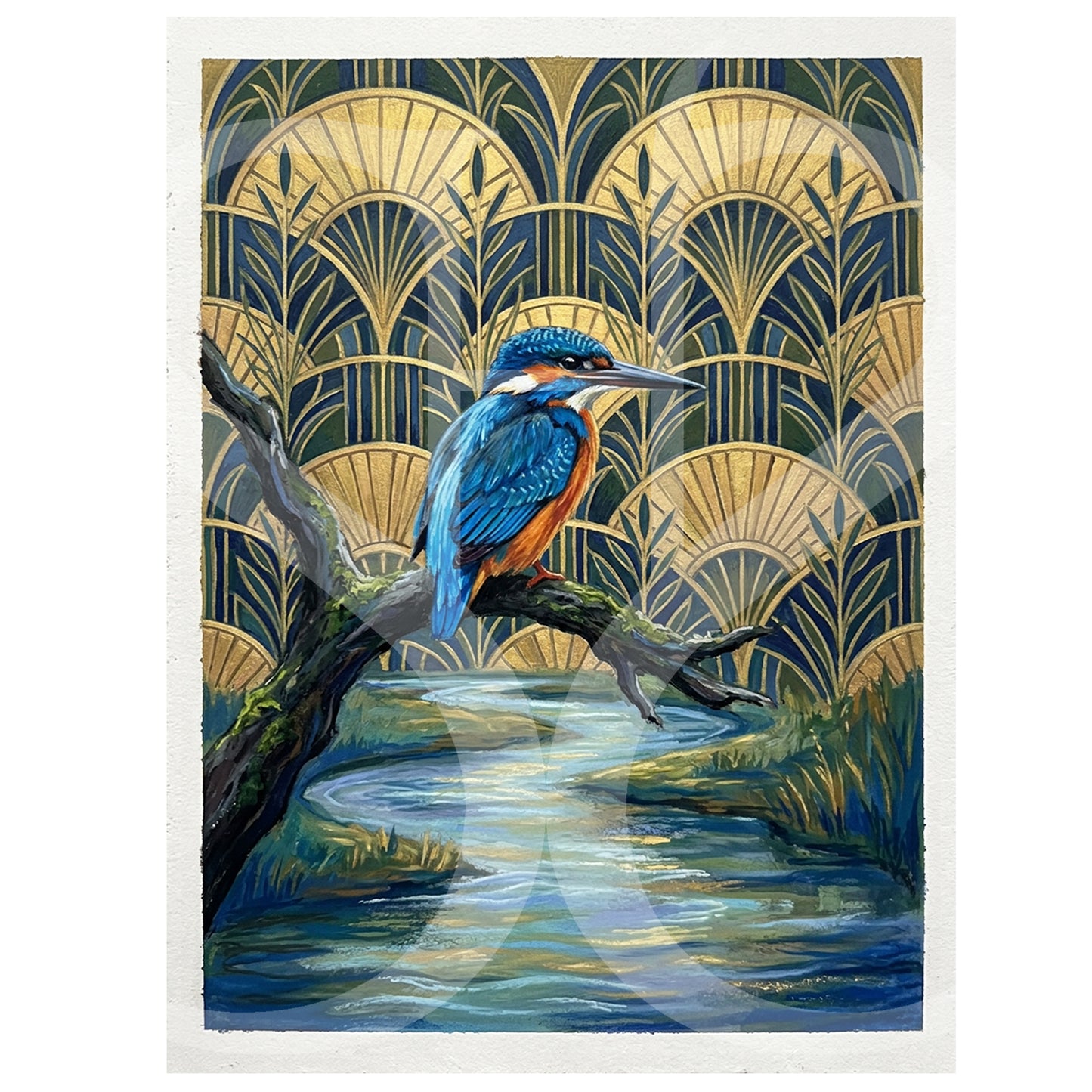 Sacred Kingfisher - Limited Edition Art Print