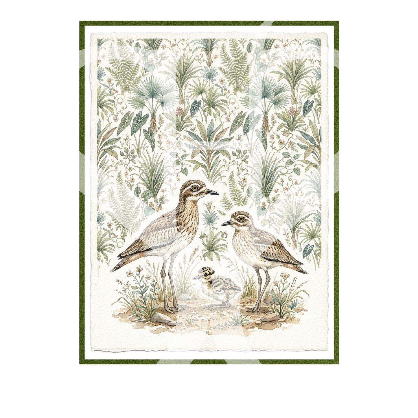 Curlew Family  - Limited Edition Art Print
