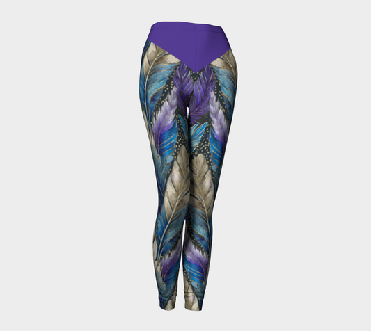 SHS Boutique Feather Leggings