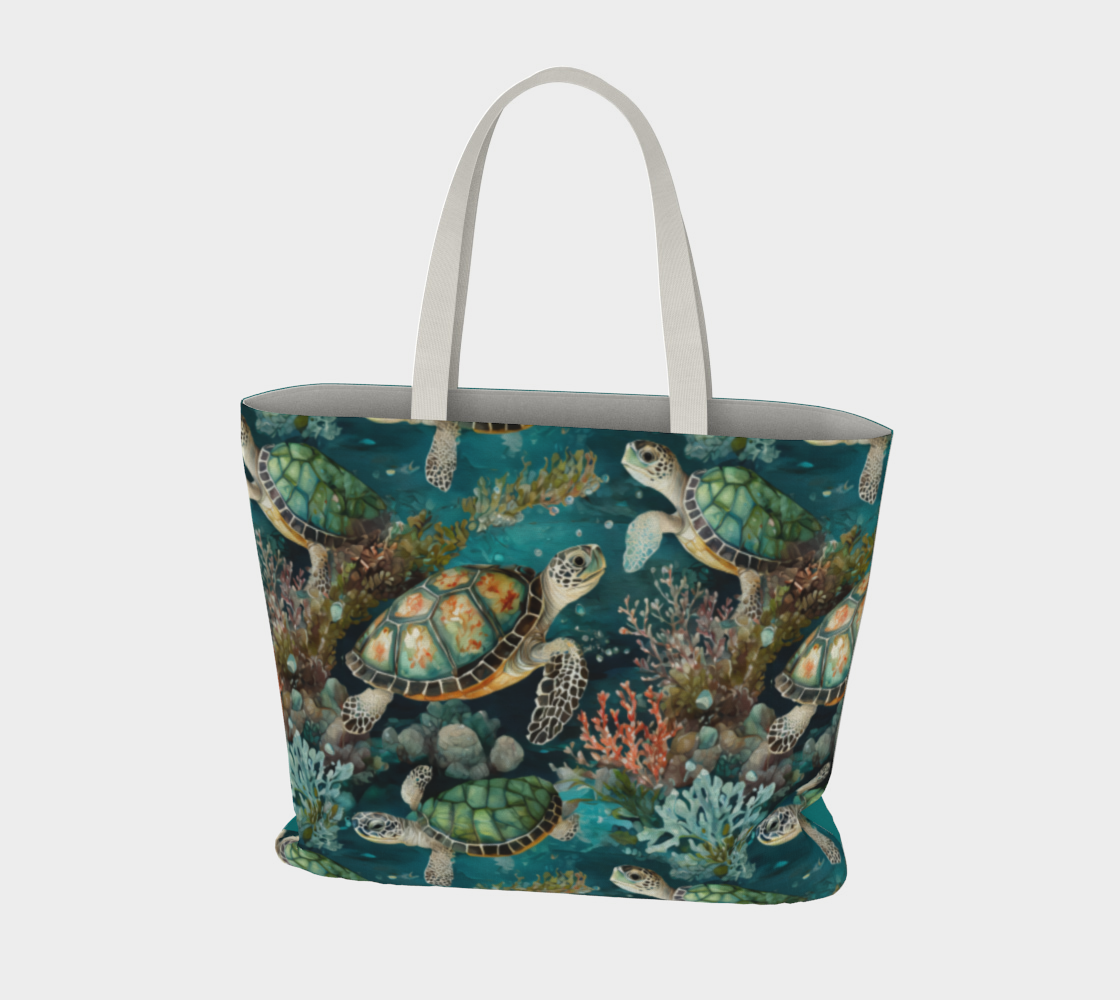 SHS Boutique Large Turtle Tote