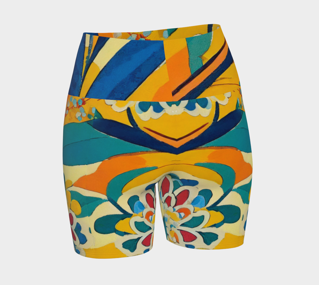 SHS Boutique Ditsy Yoga Shorts