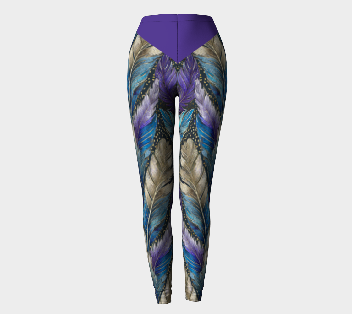 SHS Boutique Feather Leggings