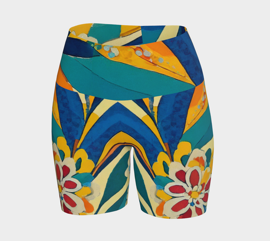 SHS Boutique Ditsy Yoga Shorts