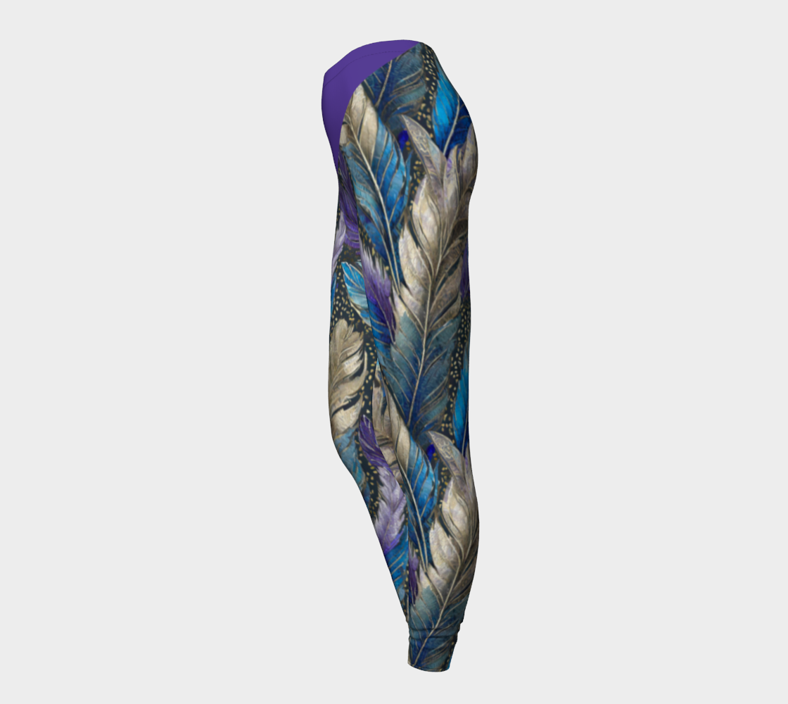 SHS Boutique Feather Leggings